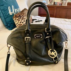 Michael Kors large Bedford Satchel Leather Purse